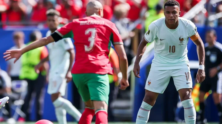 Mbappe Gagal Pinalti, Perancis vs Maroko Perempat Final tanpa Gol Babak Pertama