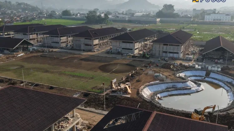 SR Bandung Dibangun dengan Sistem Drainase Terpadu dan Tiga Kolam Retensi