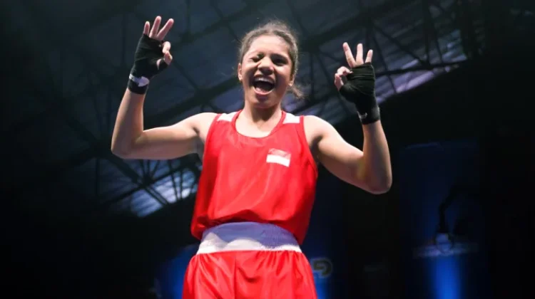 Anggie Intania Menang Dramatis di Perempat Final Asian Boxing U19 & U23 2026