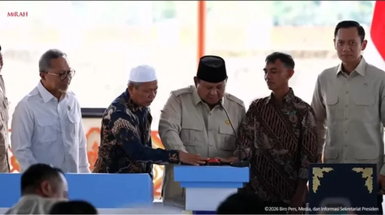 Presiden Prabowo Resmikan Lima Bendungan di Lombok