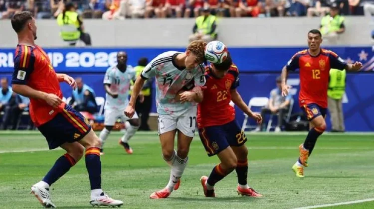 Spanyol vs Belgia Berbagi Gol Babak Pertama Perempat Final Piala Dunia 2026