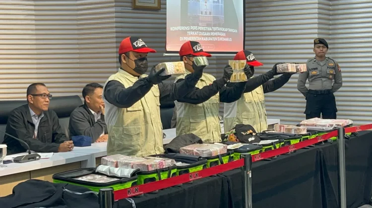 KPK OTT Bupati Sukoharjo, Diduga Kumpulkan Setoran Miliaran Rupiah