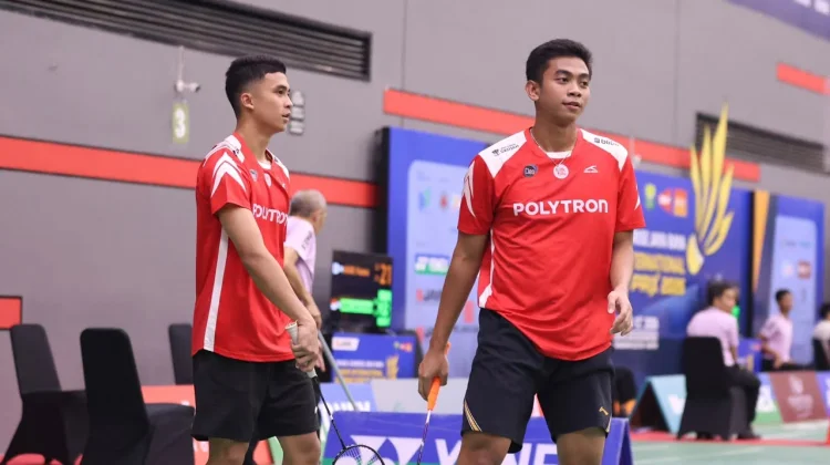 Ganda Putra Rizki/Raihan Melangkah ke Semifinal Junior International GP 2026