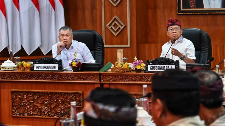 Kementerian Perhubungan Perkuat Konektivitas di Bali Lewat 'Water Taxi'