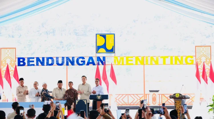 Lima Bendungan Diresmikan, Mentan Optimistis Produksi Beras Naik