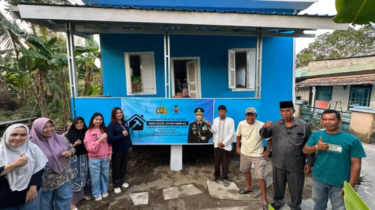 Begini Rumah Guru Ngaji setelah di Bedah Kapolri
