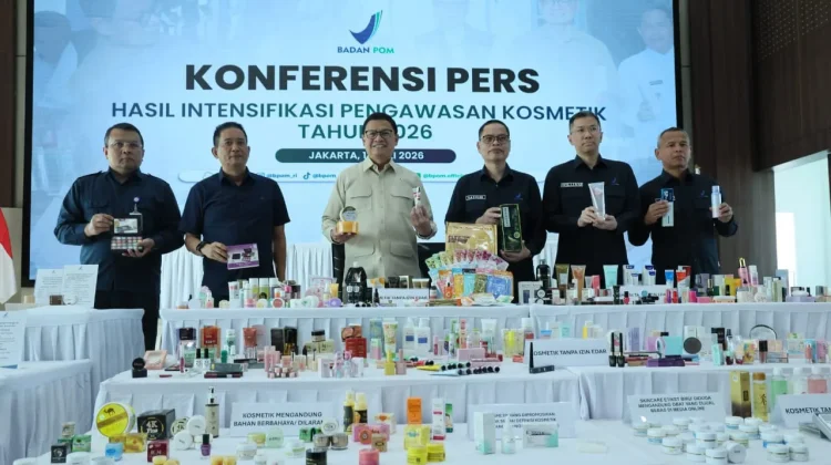 BPOM Ungkap 2,1 Juta Kosmetik Ilegal, Pengawasan Digital Diperketat