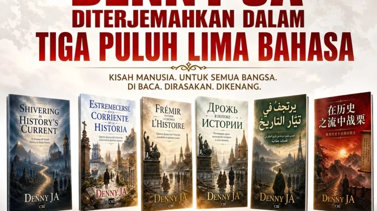 Buku Puisi Denny JA Akan Diterjemahkan dalam 35 Bahasa