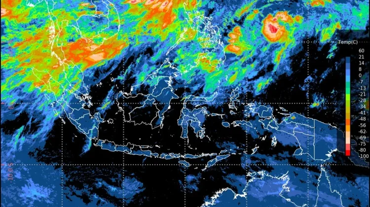 Prakiraan Cuaca Ibu Kota Provinsi se-Indonesia, 14 Juli