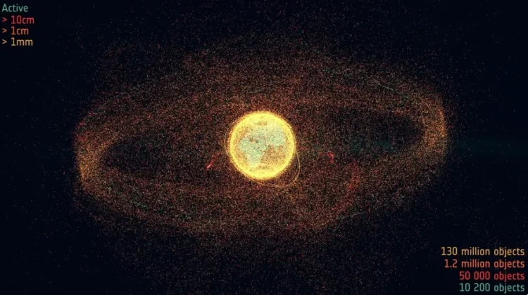Ribuan Puing Antariksa Kecil Ditemukan di Orbit Geostasioner