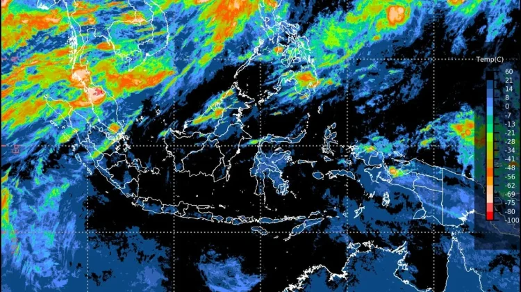 Prakiraan Cuaca Ibu Kota Provinsi se-Indonesia, 15 Juli
