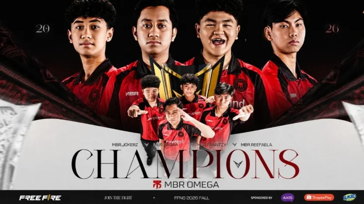 MBR Omega Raih Gelar Perdana Free Fire Nusantara Series 2026 Fall di Yogyakarta