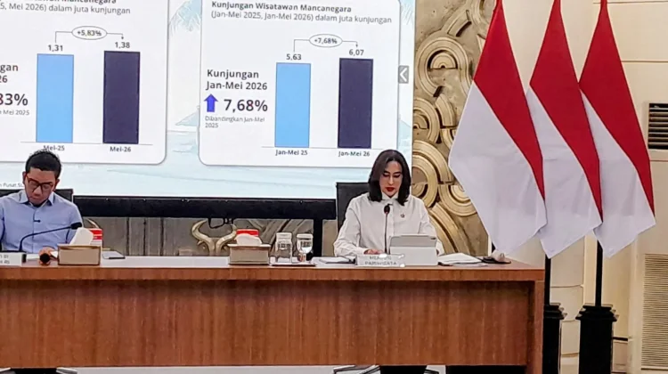 Kunjungan Wisatawan Mancanegara Tembus 6,07 Juta hingga Mei 2026