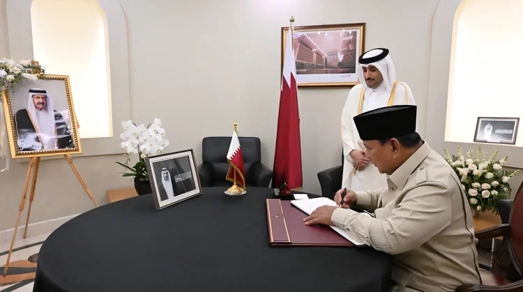 Presiden Prabowo Sampaikan Belasungkawa atas Wafatnya Emir Qatar 1995-2015