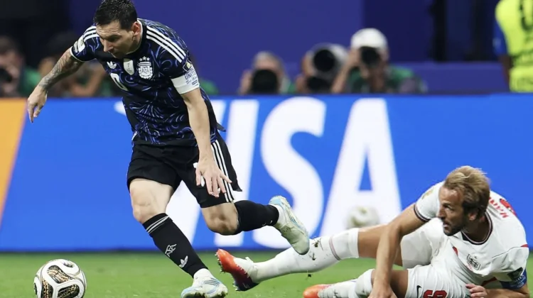 Argentina vs Inggris Imbang Babak Pertama Piala Dunia 2026