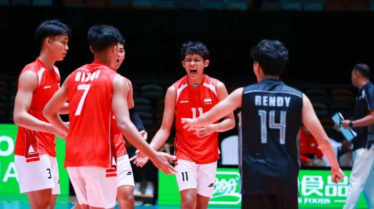 Menang Meyakinkan atas Kirgistan, Mental  Timnas Voli Putra  Junior Kian Kuat