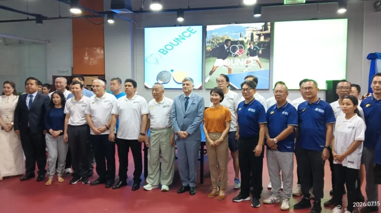 Perkuat Persahabatan, KBRI Yangon Berpartisipasi pada Turnamen Tenis Meja