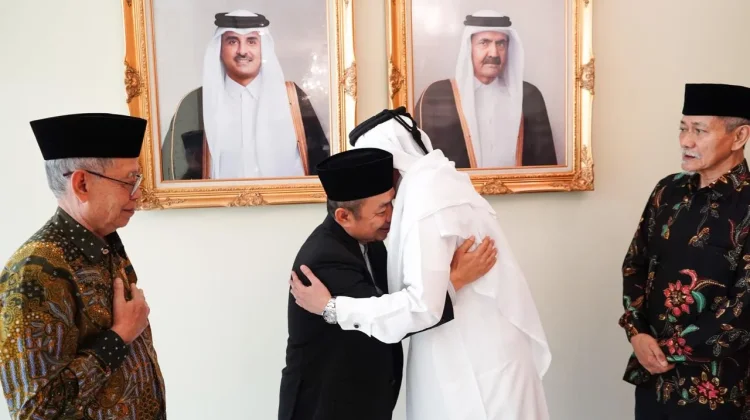 Kunjungi Kedubes Qatar, Jazuli Sampaikan Belasungkawa Wafatnya Sheikh Hamad