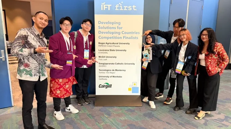 Mahasiswa Indonesia Lolos Babak Final Kompetisi Teknologi Pangan di Chicago