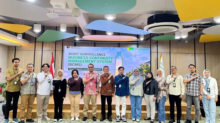 Pegadaian Kanwil IX Jakarta 2 Perpanjang Sertifikasi Internasional BCMS