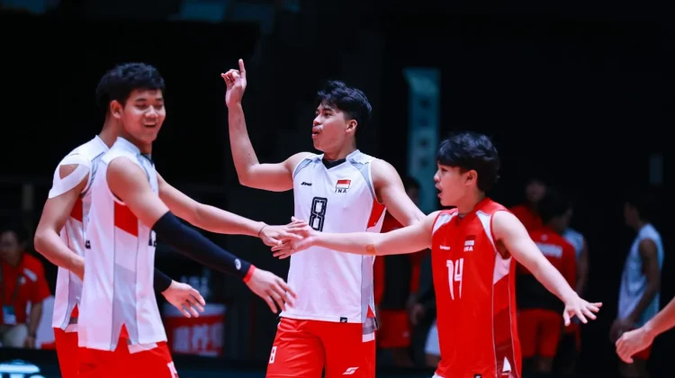 Indonesia Tundukkan Filipina, Timnas Voli U-18 Amankan Posisi Kesembilan