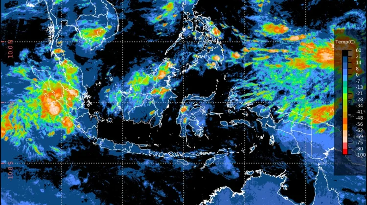 Prakiraan Cuaca Ibu Kota Provinsi se-Indonesia, 19 Juli