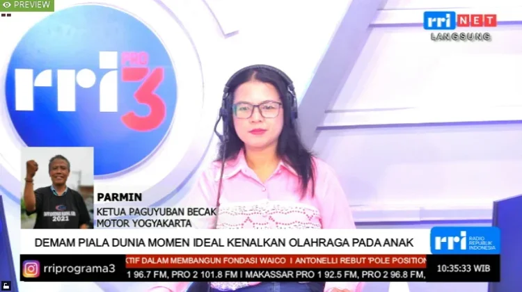PBMY Dukung Becak Listrik untuk Wisata Rendah Karbon