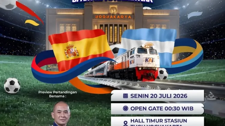 Manjakan Penumpang, KAI Gelar Nobar Final Bola Gembira 2026