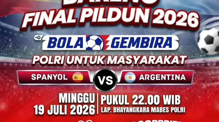 Polri Gelar Nobar Final Piala Dunia 2026 di Lapangan Bhayangkara