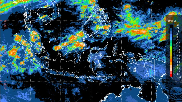 Prakiraan Cuaca Ibu Kota Provinsi se-Indonesia, 20 Juli