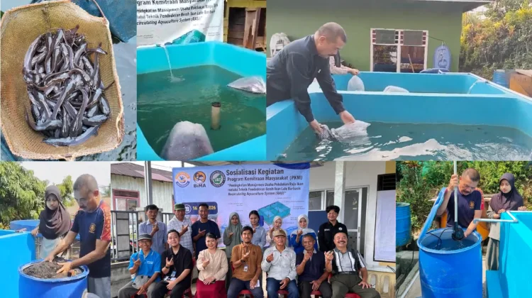 Universitas Borneo Tarakan (UBT) Kenalkan Teknologi RAS untuk Budidaya Lele