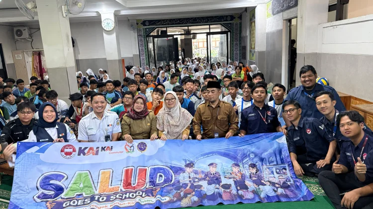 KAI Tutup 172 Perlintasan Sebidang dan Edukasi Pelajar