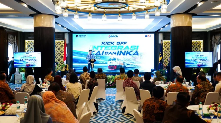 KAI dan INKA Mulai Integrasi Perkuat Industri Kereta Api