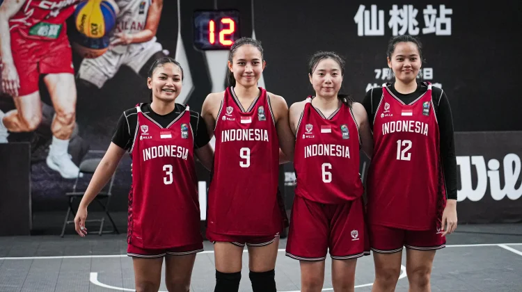 Timnas Basket 3x3 Putri Uji Hasil Evaluasi di Turnamen Batam Stop