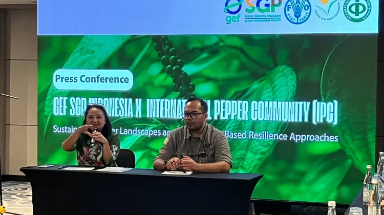 GEF SGP Indonesia dan IPC Satukan Langkah Memperkuat Sektor Lada Berkelanjutan