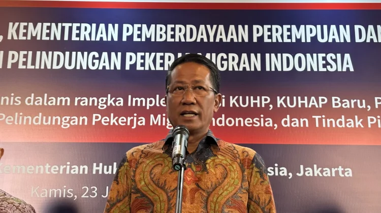 Kemenkum Perkuat Kolaborasi Lindungi PMI dan Korban Kekerasan Seksual