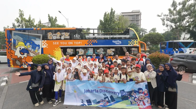 Hari Anak Nasional 2026, PT Pertagas Ajak Puluhan Siswa Jelajahi Jakarta
