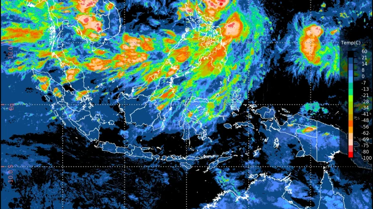 Prakiraan Cuaca Ibu Kota Provinsi se-Indonesia, 24 Juli