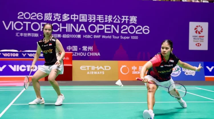 Rachel/Febi Melangkah ke Perempat Final China Open 2026