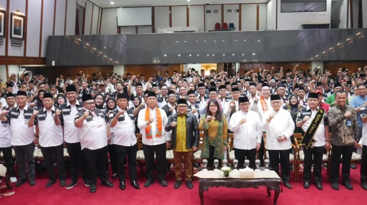 Hadiri Pelantikan DPP FORKABI, Pramono Minta Pengurus Semakin Solid