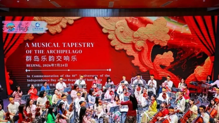 KBRI Beijing Gelar Konser Orkestra Budaya Indonesia di Tiongkok