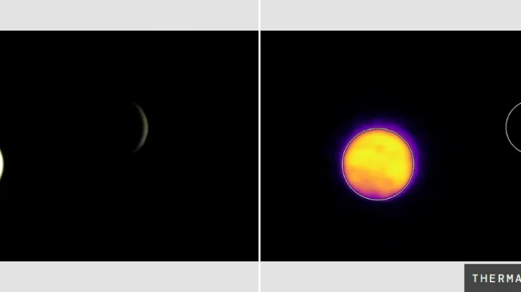 Wahana ESCAPADE Rekam Potret Bumi dan Bulan dengan Kamera Inframerah