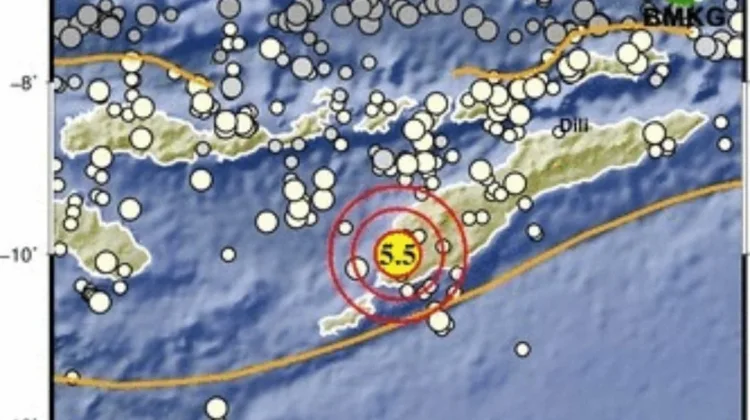 Gempa M5,5 Guncang Kupang, BMKG: Tidak Berpotensi Tsunami