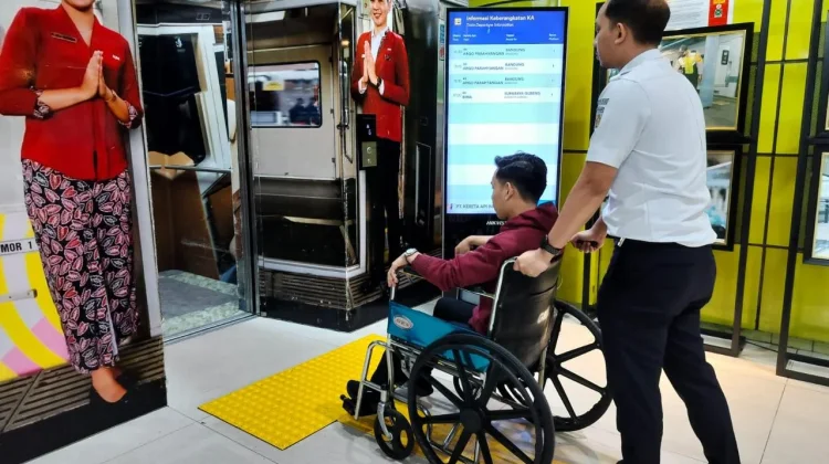 Pelanggan Disabilitas KAI Naik 200,41 Persen pada Semester I 2026