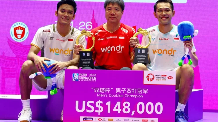 Sinergi Tim Apik Bawa Fajar/Fikri Juara China Open 2026