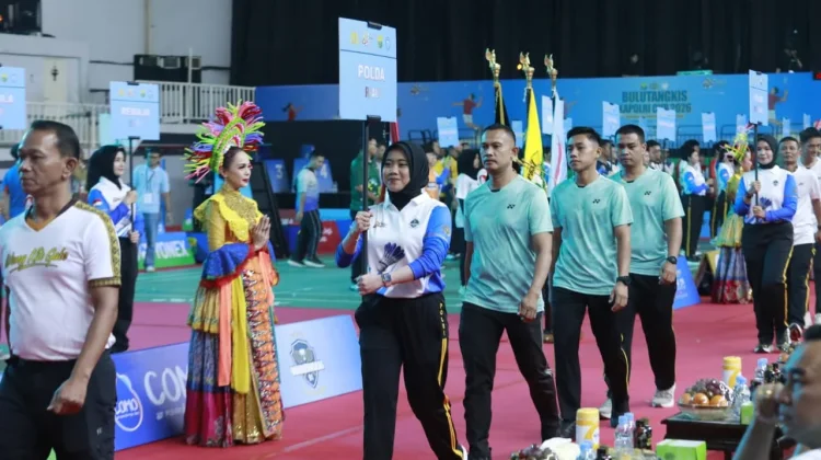 Bulutangkis Kapolri Cup 2026 Resmi Dibuka, 1.219 Peserta Ambil Bagian