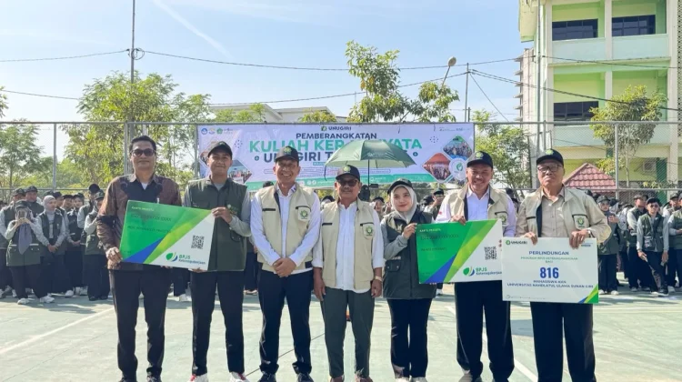 Mahasiswa KKN Unugiri Bojonegoro Dapat Perlindungan BPJS Ketenagakerjaan