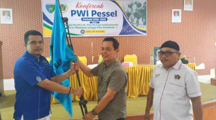 Robby Oktora Romanza Terpilih Jadi Ketua PWI Pesisir Selatan 2026–2029