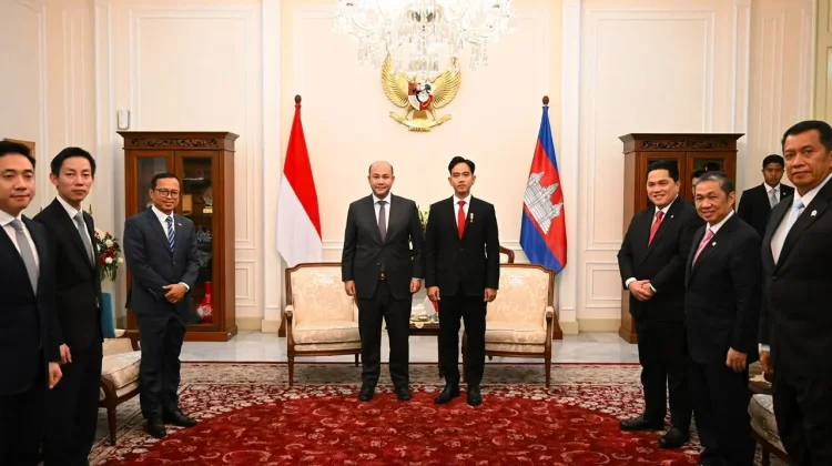 Wapres Gibran Bertemu dengan DPM Kamboja, Perkuat Kemitraan Strategis