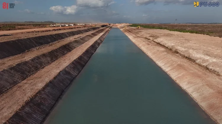 Kementerian PU Perkuat Infrastruktur KSPEAN Wanam untuk Petani